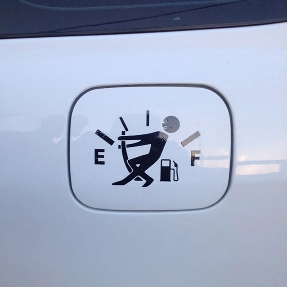 

Styling Fuel Tank Cover Fashion Universal Pointer Reflective Exterior Accessories Removable DIY Funny Car Sticker