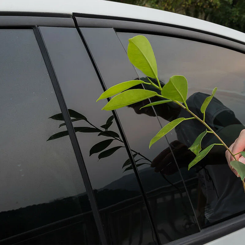 Наружная оконная стойка отделка двери водонепроницаемая для Mazda 3 Axela 2014