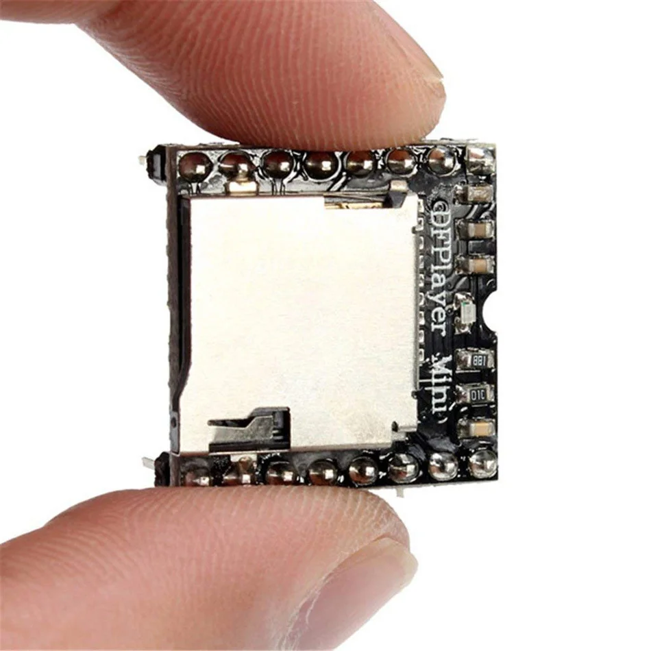 5 шт. U диск мини модуль MP3 плеера DFPlayer аудио Голосовая плата щит для Arduino UNO DFPlaye