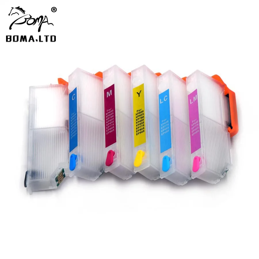 BOMA.LTD ITH ITH-BK Bulk Ink Cartridge For Epson EP-810AW EP-810AB EP-811AB EP-711A EP-709A EP-710A With ARC Reset Chip | Компьютеры и