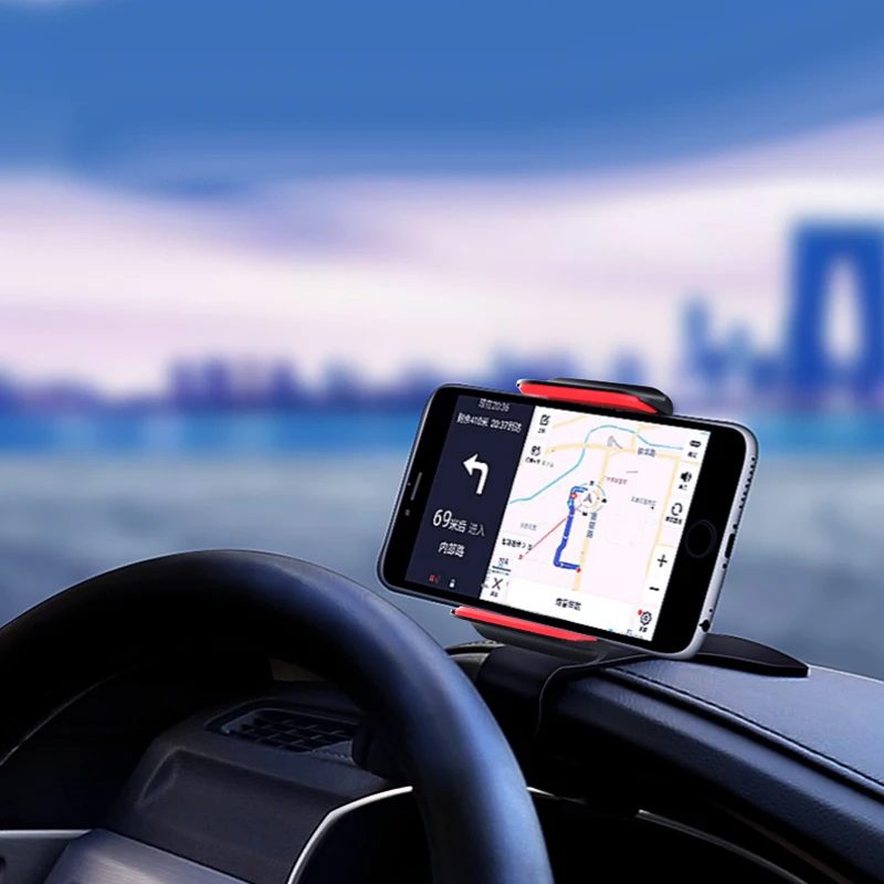 Автомобильный держатель для телефона Univerola HUD на приборной панели, легкий зажим, автомобильный держатель для телефона, gps дисплей, кронштейн, универсальный автомобильный держатель, поддержка