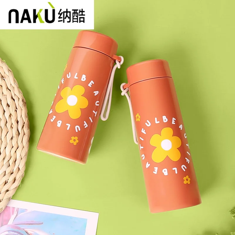 Детский термос из нержавеющей стали фляжка для чая вакуумная Герметичная