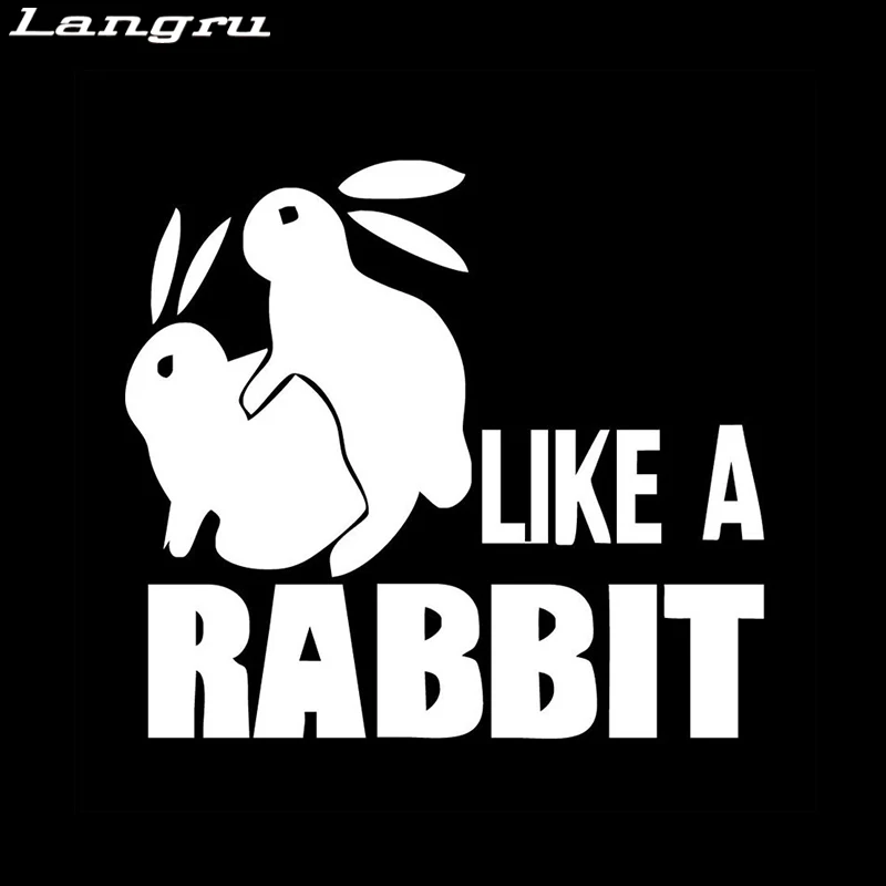 Рисунок 2 - Langru как Um Coelho Decalque Engracado