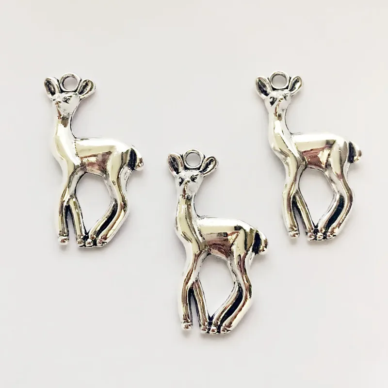 

12pcs Deer Connector Charms For Women Jewelry DIY Necklace Bracelet Key Chain Aesthetic Accessories Jewelry Making Supplies
