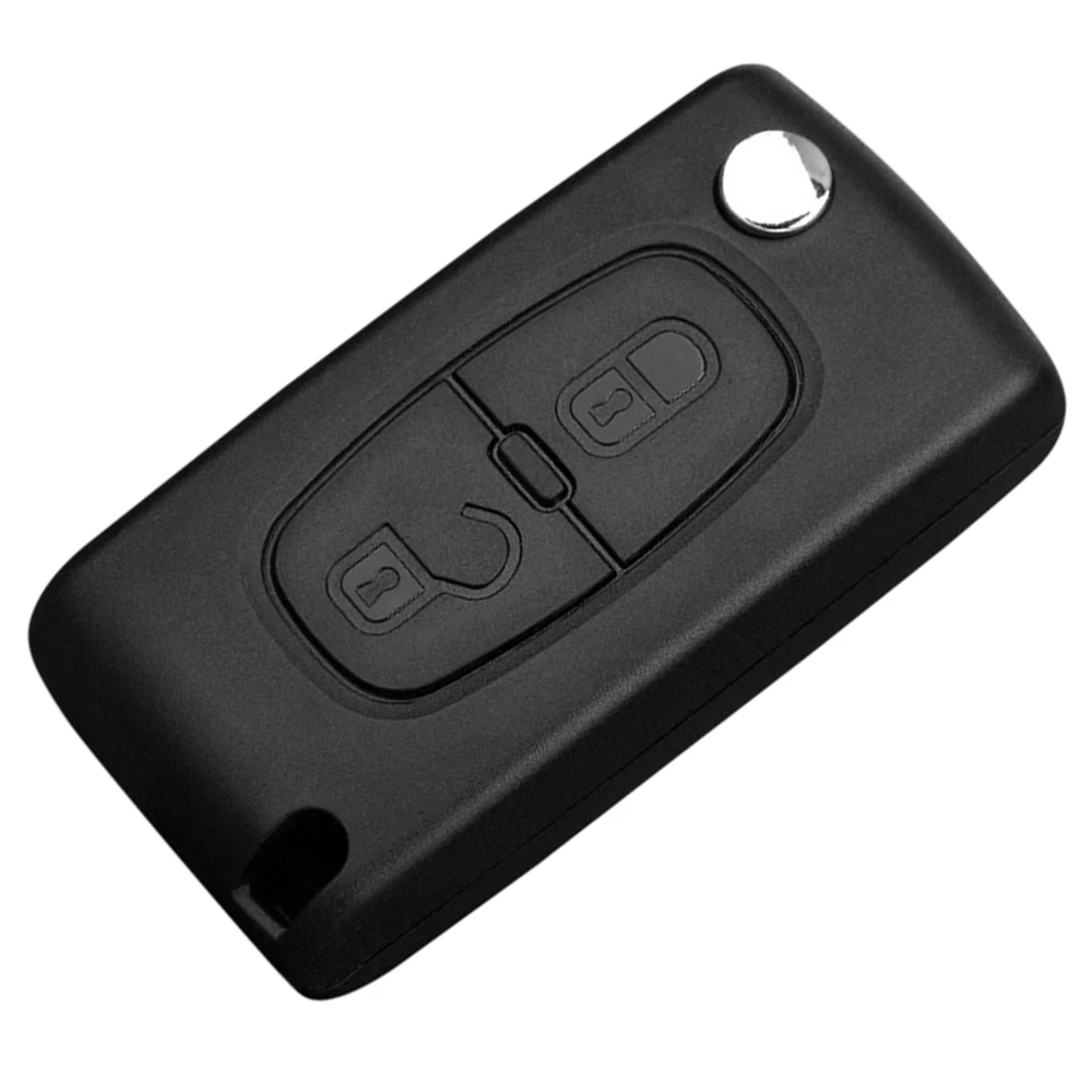 Чехол для автомобильного ключа с 2 кнопками откидной MAZDA 3 5 6 MX5 Сменный Peugeot 307 408 308