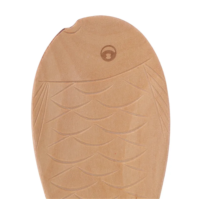 2019 деревянная ложка для риса в форме рыбы антипригарная еды кухонная утварь