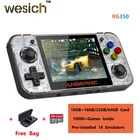 Консоль игровая Wesich Linux RG350, 3,5 дюйма, 16 + 3264 ГБ, 10000 + игр, RG 350