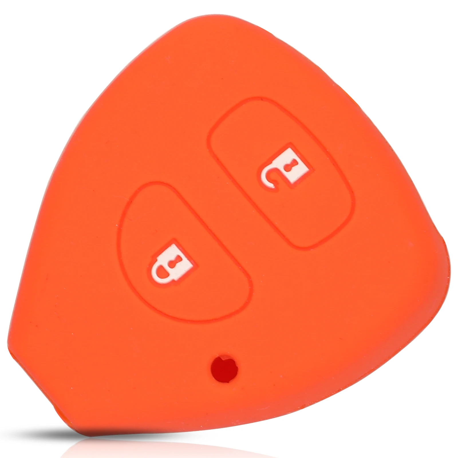 jingyuqin New 2 Buttons Silicone Key Case Shell Cover For TOYOTA Corolla Hilux Vitz Rav4 Aqua Camry | Автомобили и мотоциклы