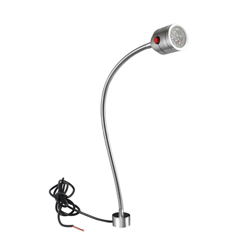 

LED Hose Wall Lamp Flexible Hotel Bedside Reading Wall Light Modern Fashion Book Lights Aluminum LED Bulb WY50626