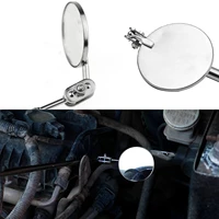 car telescopic inspection mirror round inspection mirror extending detection round lens for auto inspection hand repair tool