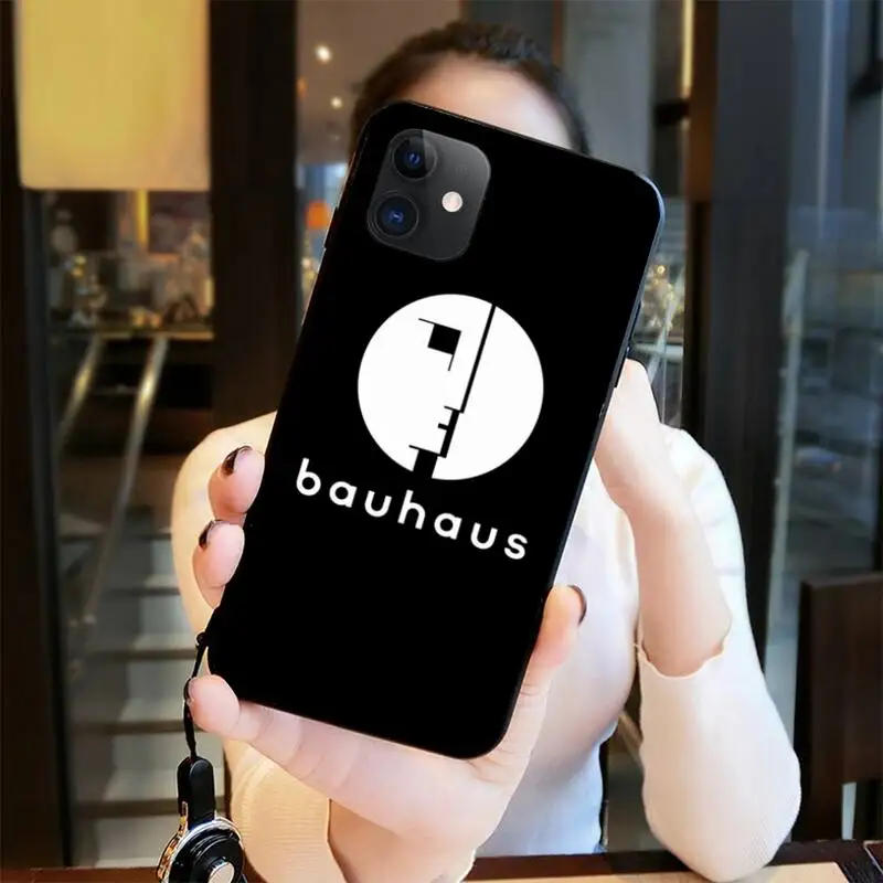 BAUHAUS чехол для телефона с принтом сделай сам iPhone 11 pro XS MAX 8 7 6 6S Plus X 5S SE 2020 XR |