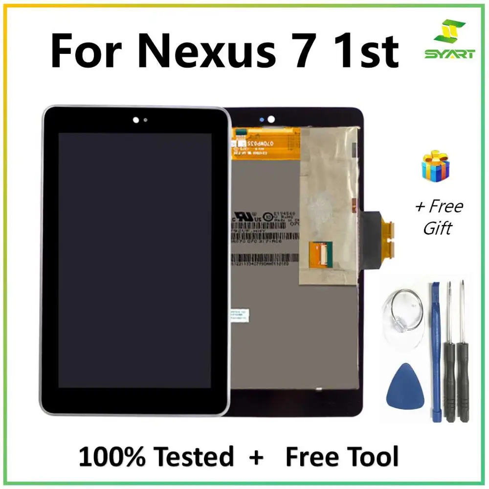 

For Asus Google Nexus 7 Me370 1st Gen Nexus7 2012 LCD Touch Screen Assembly Frame ME370T ME370TG
