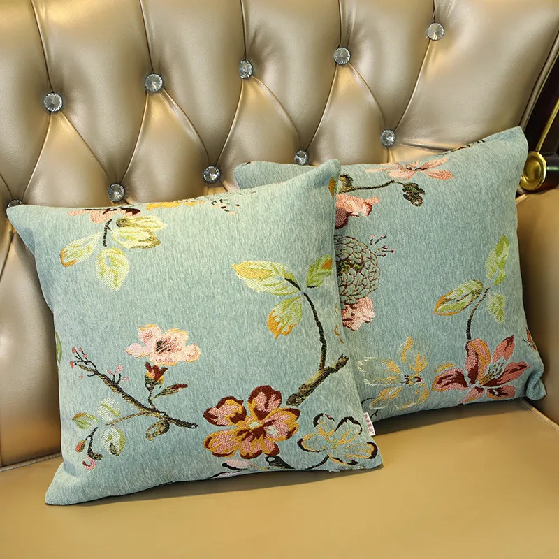 Роскошная шикарная наволочка для подушки жаккардовые декоративные дивана