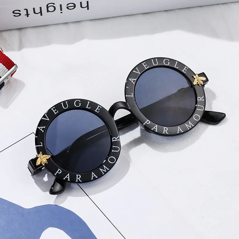 Весенне летние детские солнцезащитные очки модные Мультяшные для мальчиков и