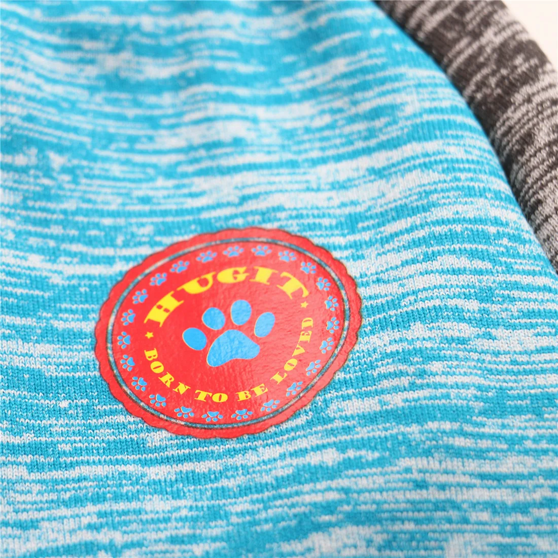 

Small dog coat candy color autumn and winter soft knitted sweater cat clothes plus velvet warm winter pet coat