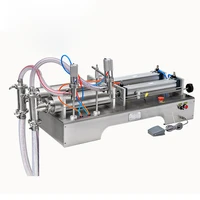 pneumatic liquid filling machine automatic quantitative cosmetic canning machine toothpaste edible ointment filling machine