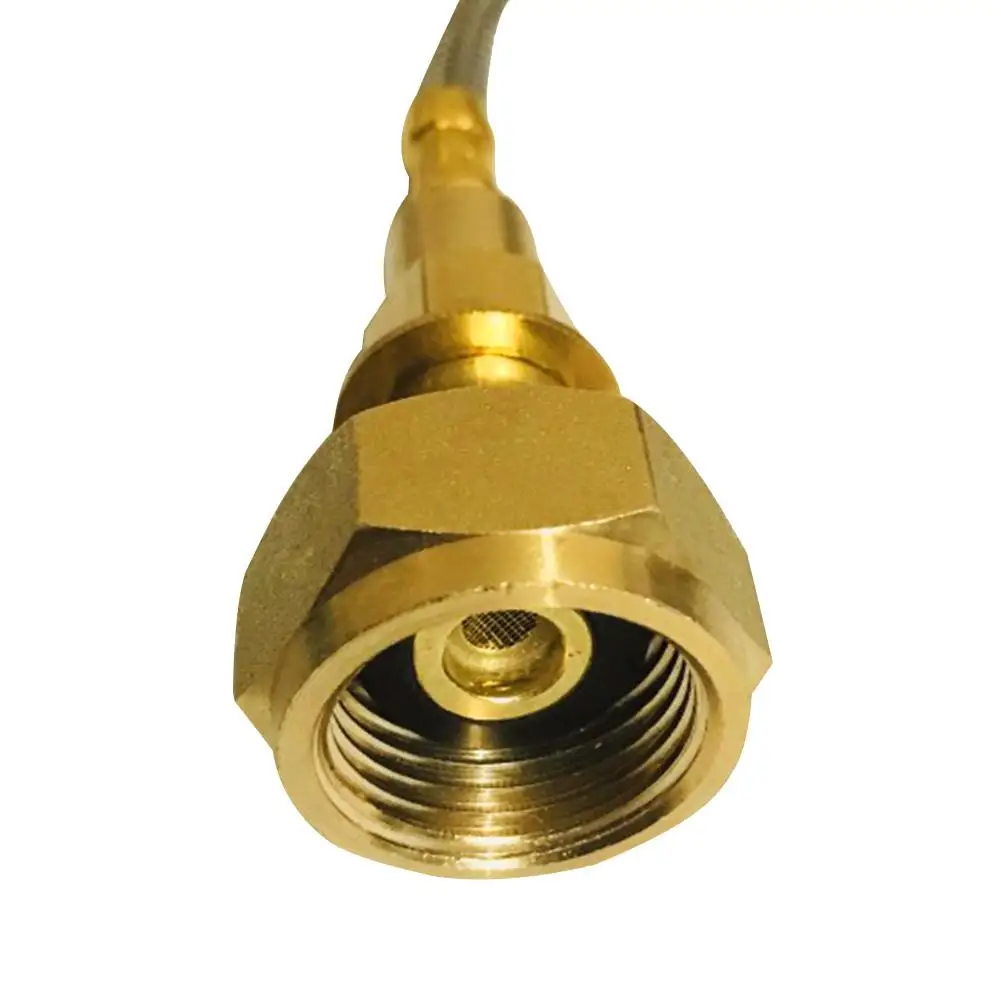 Braided Hose Outdoor Gas Stove Burner Adapter Valve Camping Cooking Furnace Connector Tank Equipment New Type | Спорт и развлечения