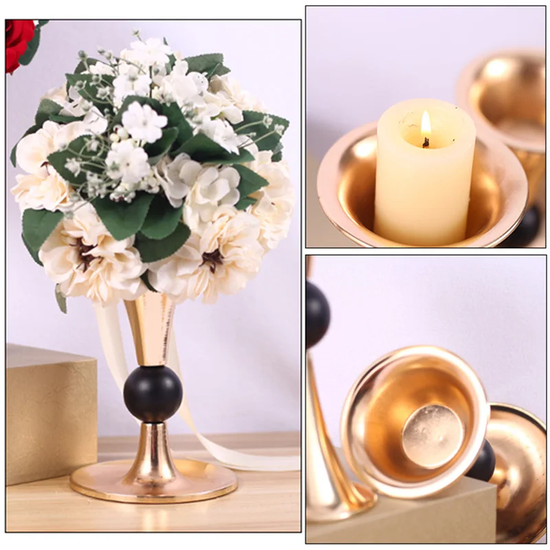 Свадебные украшения центр настольные подсвечники декорации вечеринок лампы в