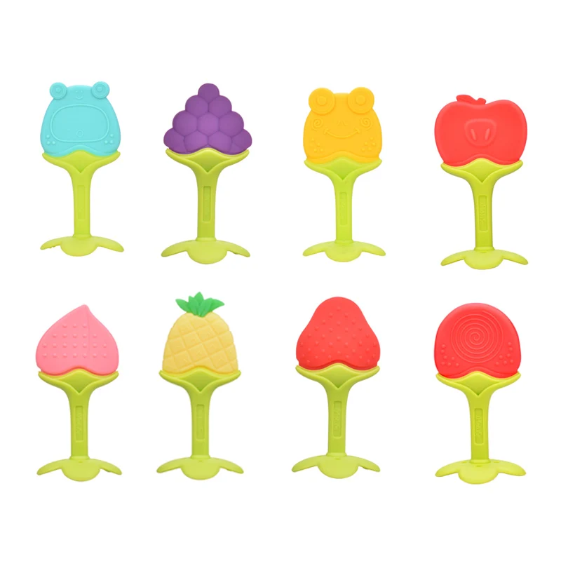 Силиконовый Прорезыватель для зубов новорожденных сделай сам мультяшный