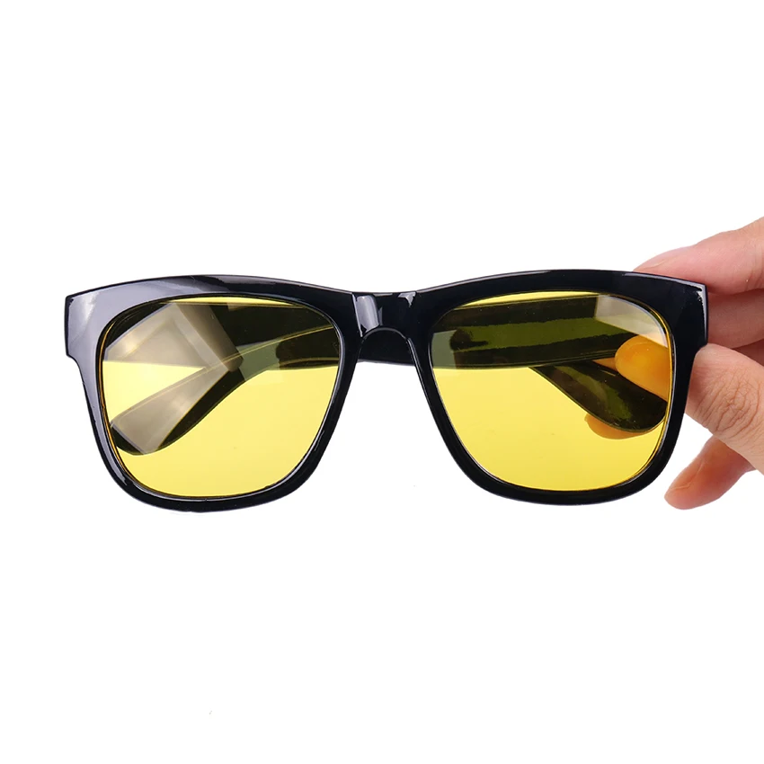 1PC Anti-Glare Night Vision Driver Goggles Night Driving Enhanced Light Glasses Fashion Goggles Car Accessories