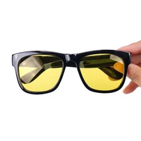 1pc anti glare night vision driver goggles night driving enhanced light glasses fashion goggles car accessories