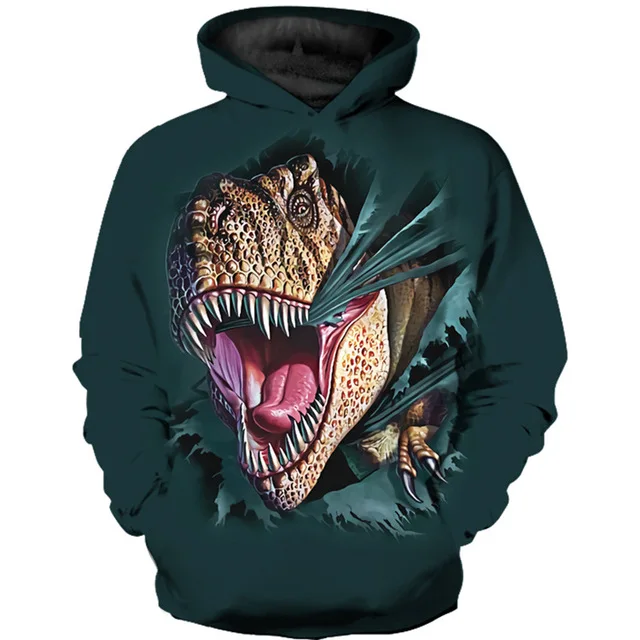 

Dinosaur Girls Cotton Hoodies Sweatshirt Kawaii 3d Printed Long Sleeve Pullover Summer Harajuku Streetwear Fahsion Baby Top