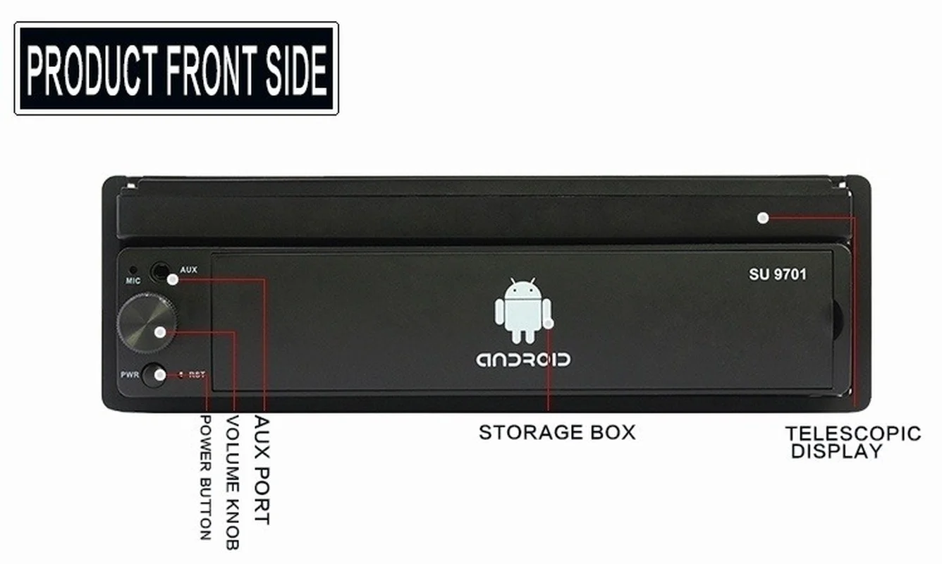 1din Android 8,1 четырехъядерный автомобильный gps-навигатор 7 ''Universa радио WiFi Bluetooth MP5 Мультимедиа+ камера