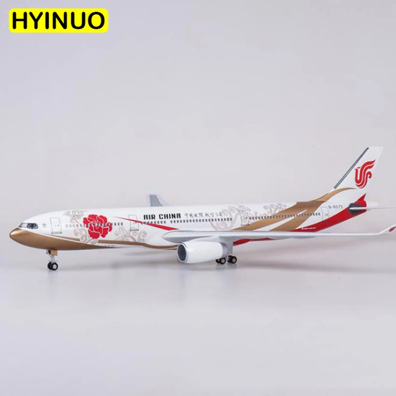 47 см 1:135 весы 330 A330 модель AIR China авиакомпаний дыхательных путей W Основание колеса