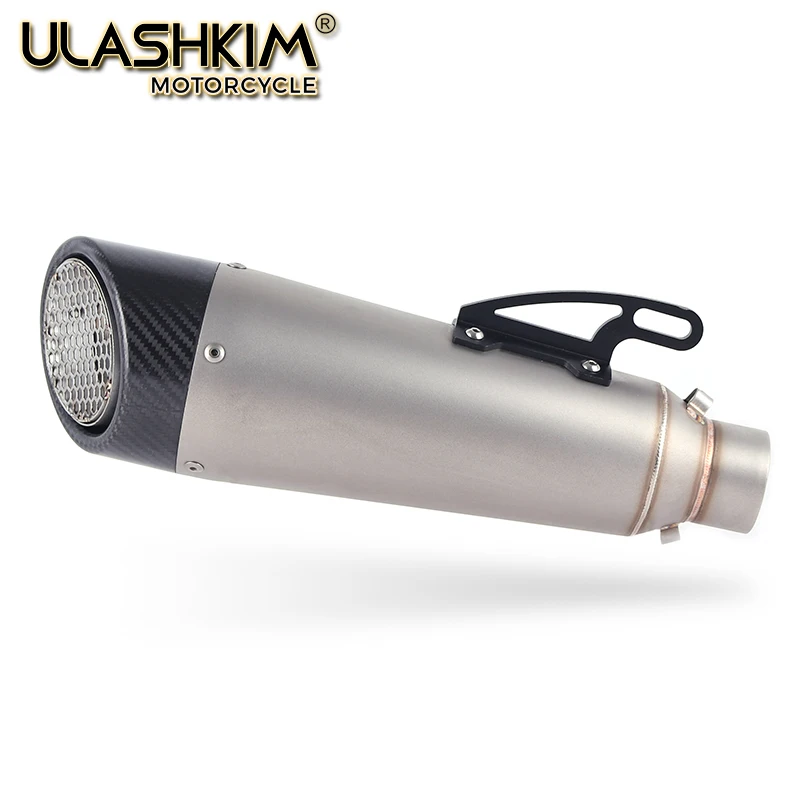 Универсальный мотоцикл из углеродного волокна без шнуровки глушитель Escape