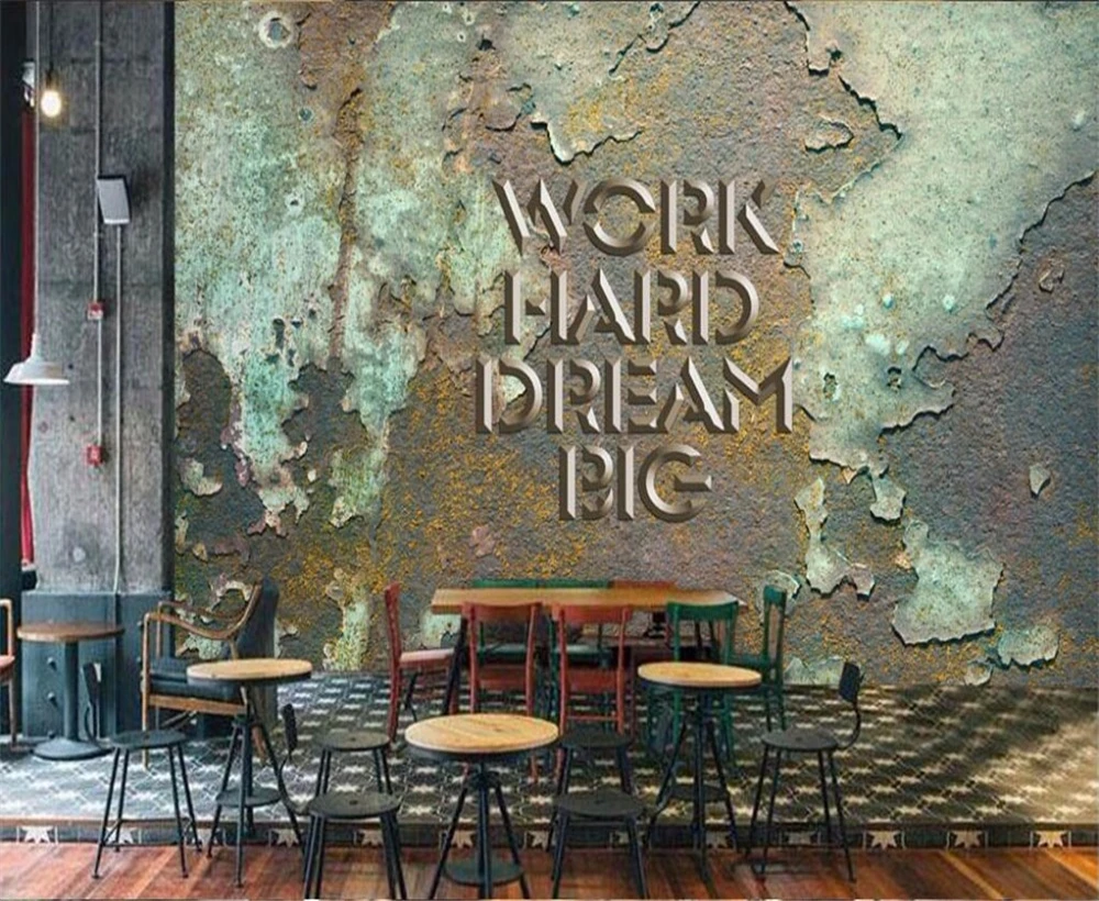 Обои на заказ в европейском и американском ретро стиле большие размеры виниловые