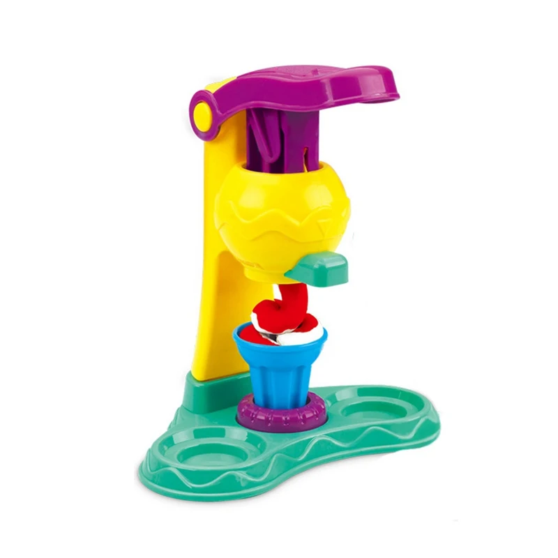 3D Развивающие игрушки DIY Ручная работа мука Зеленая глина Красочные пластиковые