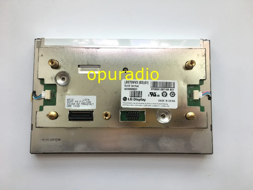 Новый 7 &quotЖК-дисплей LB070WV3(SD)(01) LB070WV3-SD01 экран для Mercedes Ben W204 E260 Автомобильный GPS