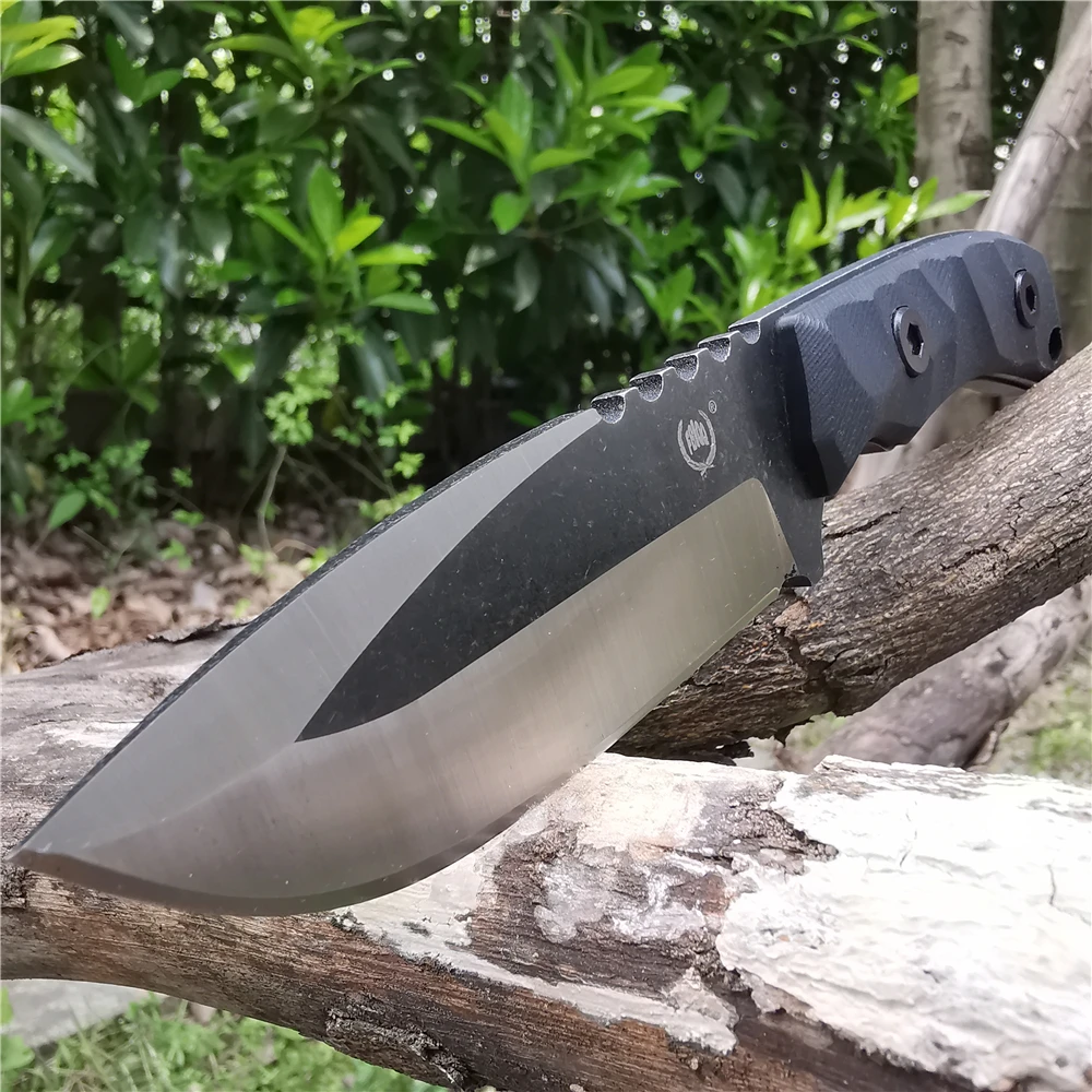 Нож с фиксированным лезвием карманный кухонный Клинок из стали 8cr13 рукоятка G10