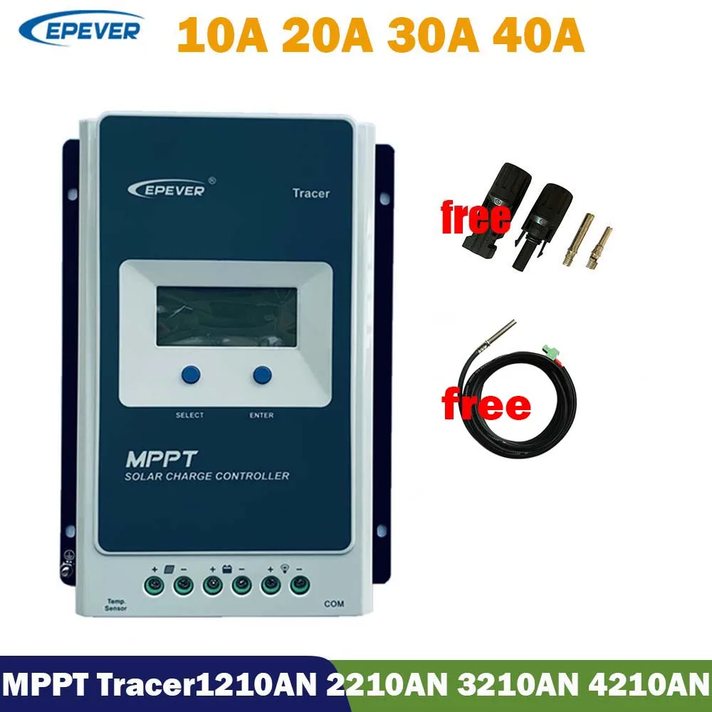 Контроллер заряда солнечной батареи EPEVER MPPT 12 В 24 10 А 20 30 40 регулятор
