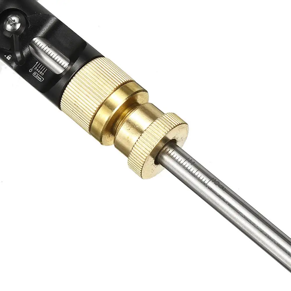 ZEAST 150mm Adjustable Wheel Marking Gauge Woodworking Scriber Ruler Hand Measuring Tool | Инструменты