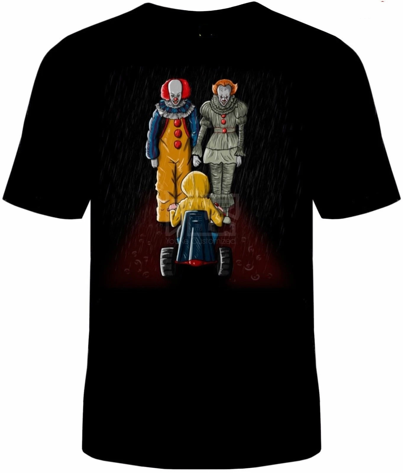2019 Мужская футболка Pennywise IT Man Hiya Джорджи взрослый клоун Стивен King новинка wo |