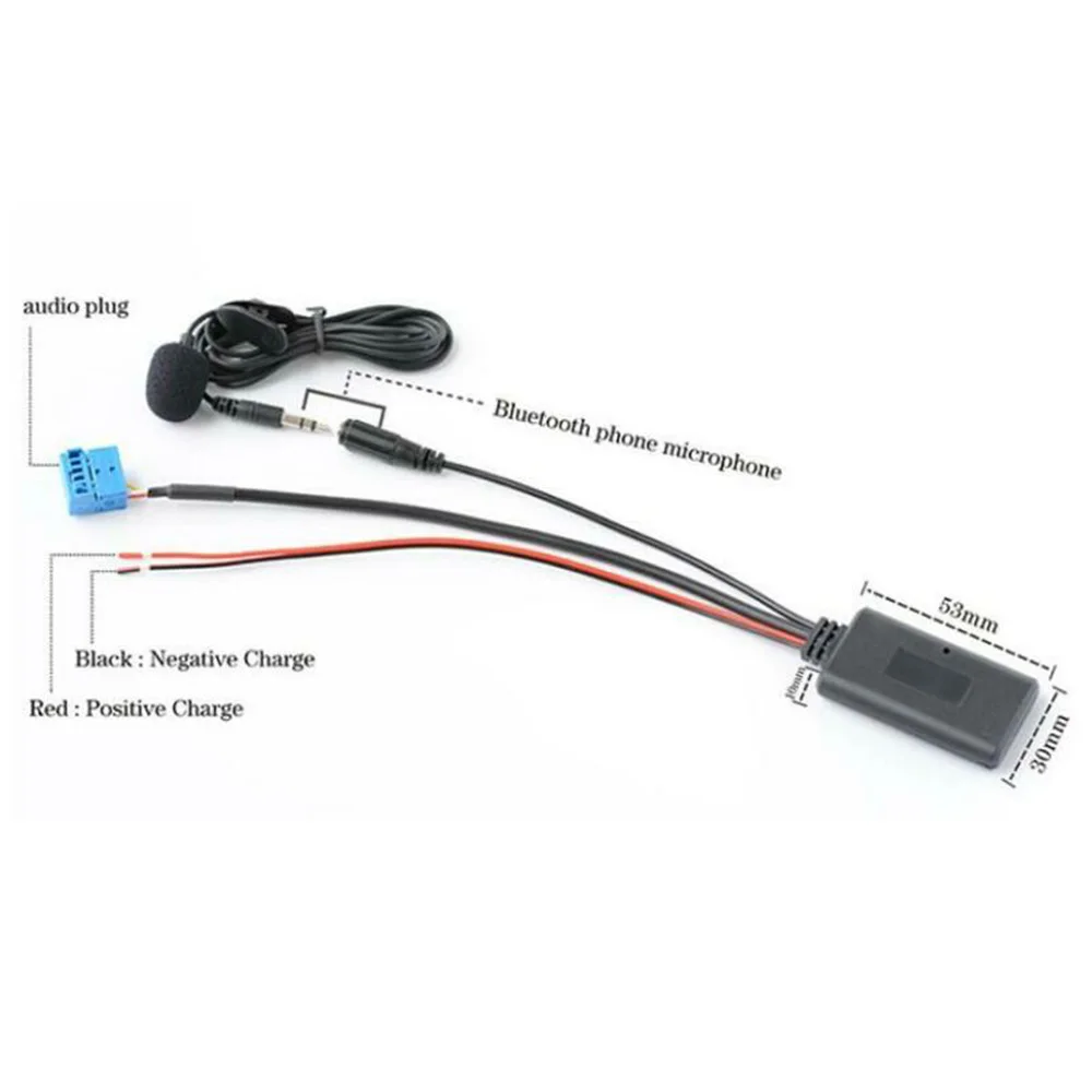 

Bluetooth Audio Adapter Aux MIC Cable W/ Microphone For Mercedes W245 W203 W209 High Quality Material