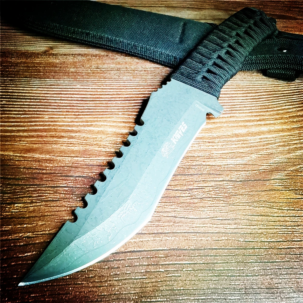 265 мм 9CR18 стальное лезвие с фиксированным лезвием искусственный нож