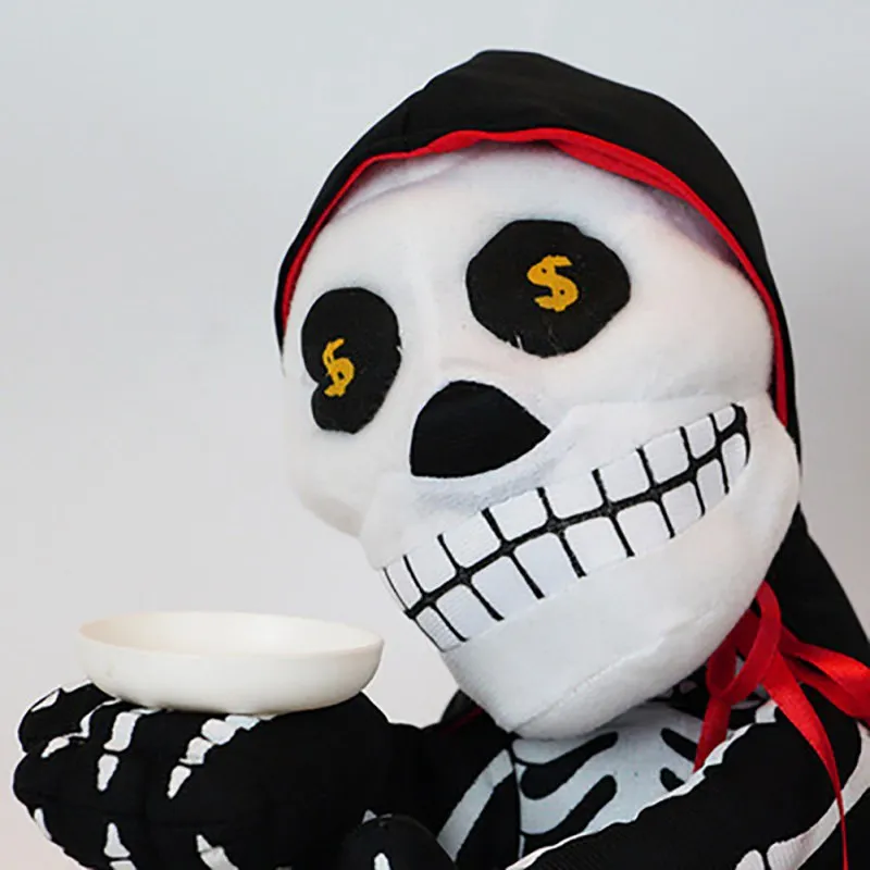 Украшения для Хэллоуина плавающие монеты куклы привидения плюшевые игрушки