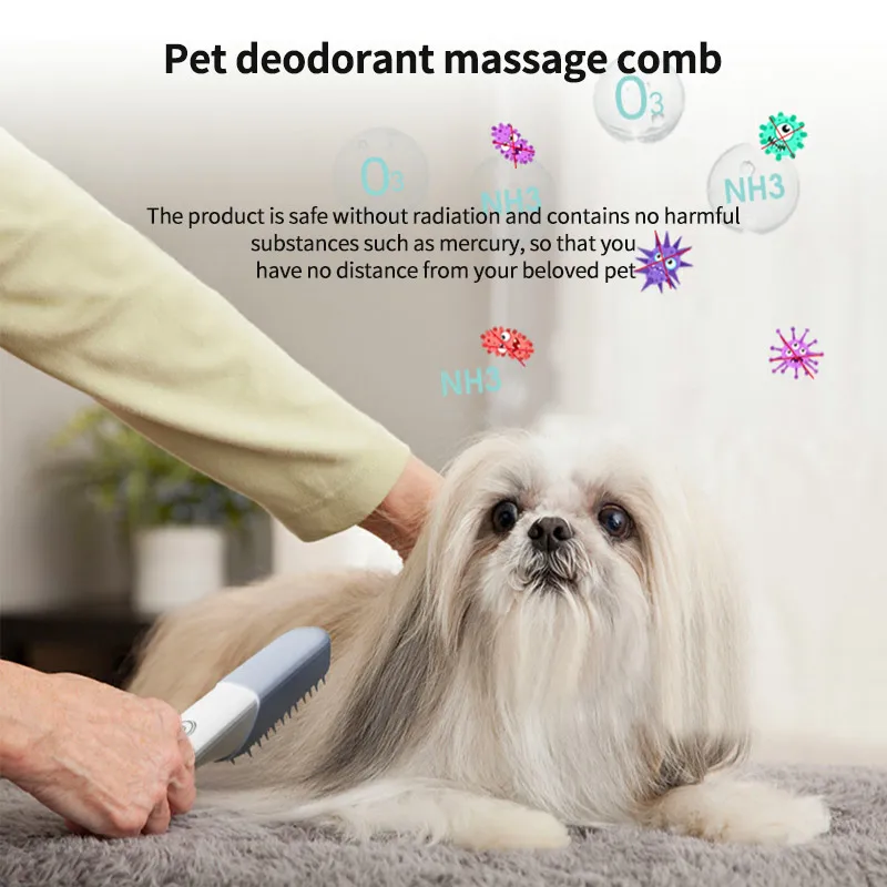 

Comfortable Pet Hair Removal Comb Cats Dog Grooming Comb Puppy Kitten Hair Shedding Trimmer Silicone Combs Pets Grooming Tools