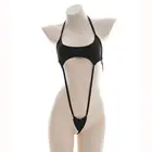 Женский комбинезон с открытой спиной, черныйбелый комбинезон с принтом коровы