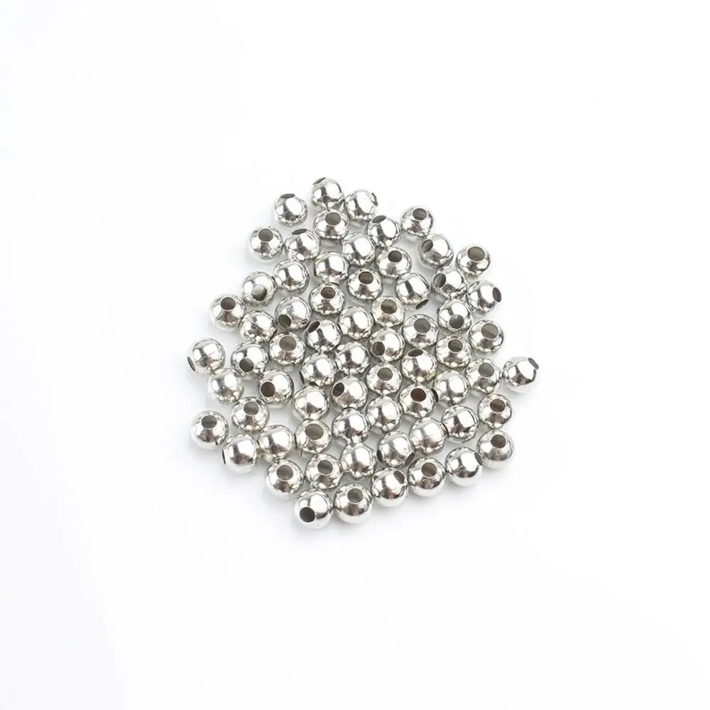 Круглые золотистые и бронзовые бусины-разделители 500 шт./лот 3 4 6 мм | Украшения