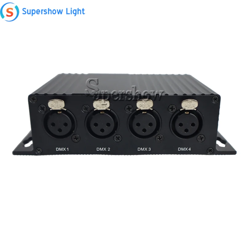 Billig ArtNet 2048 4 Port Bidirektionale ArtNet/DMX Konverter Standard DMX512 Ausgang RJ45 Net Stecker Sulite/DMX LAN512