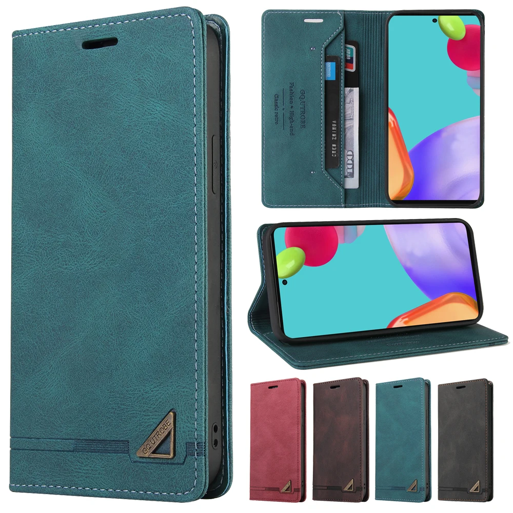 

New Leather Wallet Cases For Samsung Galaxy A02S A03S A10 A11 A12 A20 A21 A21S A32 A40 A41 A50 A51 A52 A71 A72 A82 Phone Cover