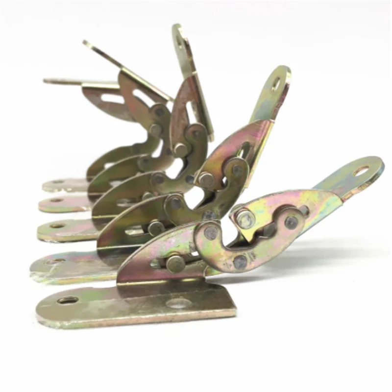 1pcs 180 Degree Flap Hinge Iron Hidden Folding For Dining Table Desk Bed Bracket Mechanism Combination Furniture Fittings |