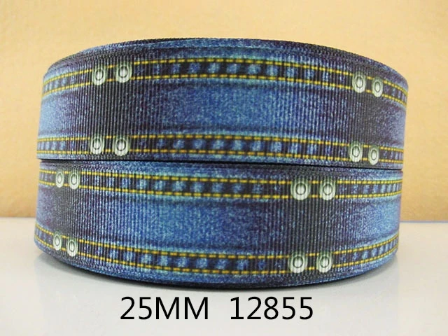 25mm Давид Аксессуары 1,"(38 мм) печатная полиэфирная лента 5 ярдов, материалы ручной работы, Свадебная подарочная упаковка, 5Yc8649 - Цвет: 25mm