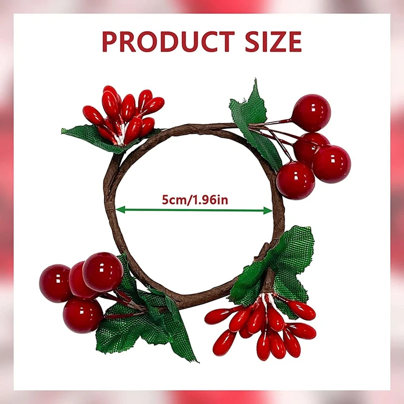 Кольца для салфеток в деревенском стиле кольцо украшения стола виде Красной