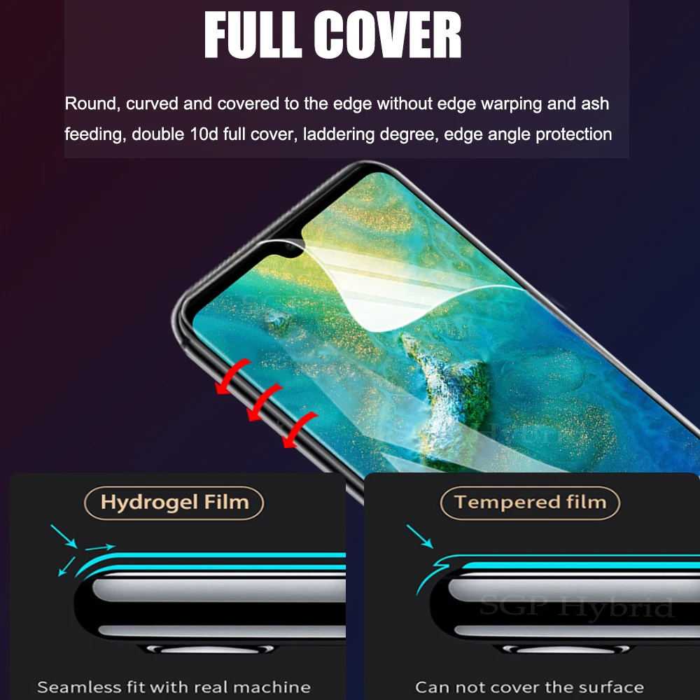 1-3 шт Гидрогелевая пленка керамическая закаленная для Huawei Mate 20 Pro Lite Защитная