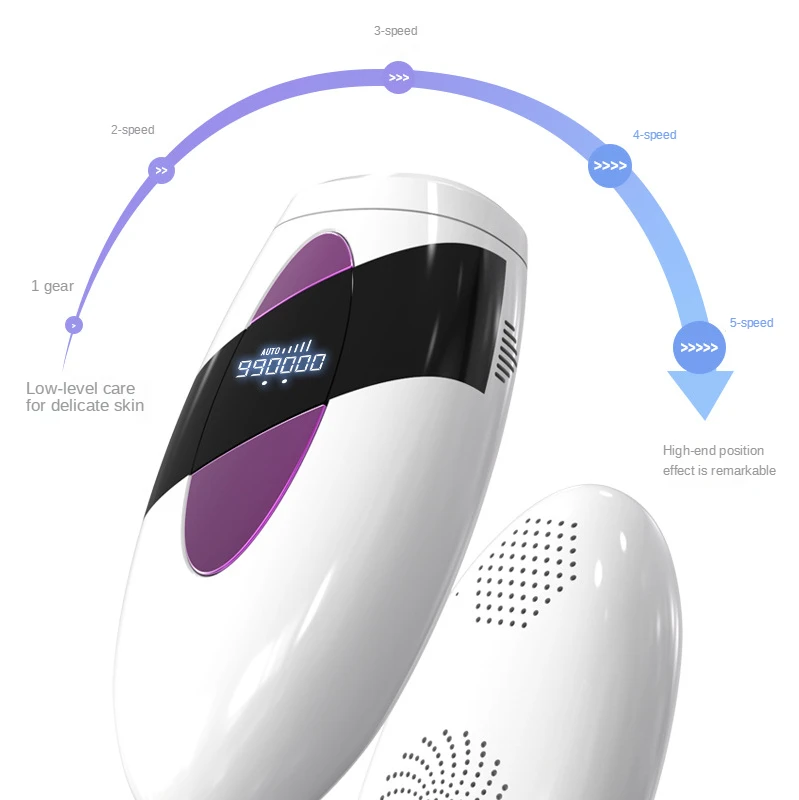 999999 флэш памяти лазерный эпилятор для Для женщин IPL лазерная эпиляция ЖК дисплей
