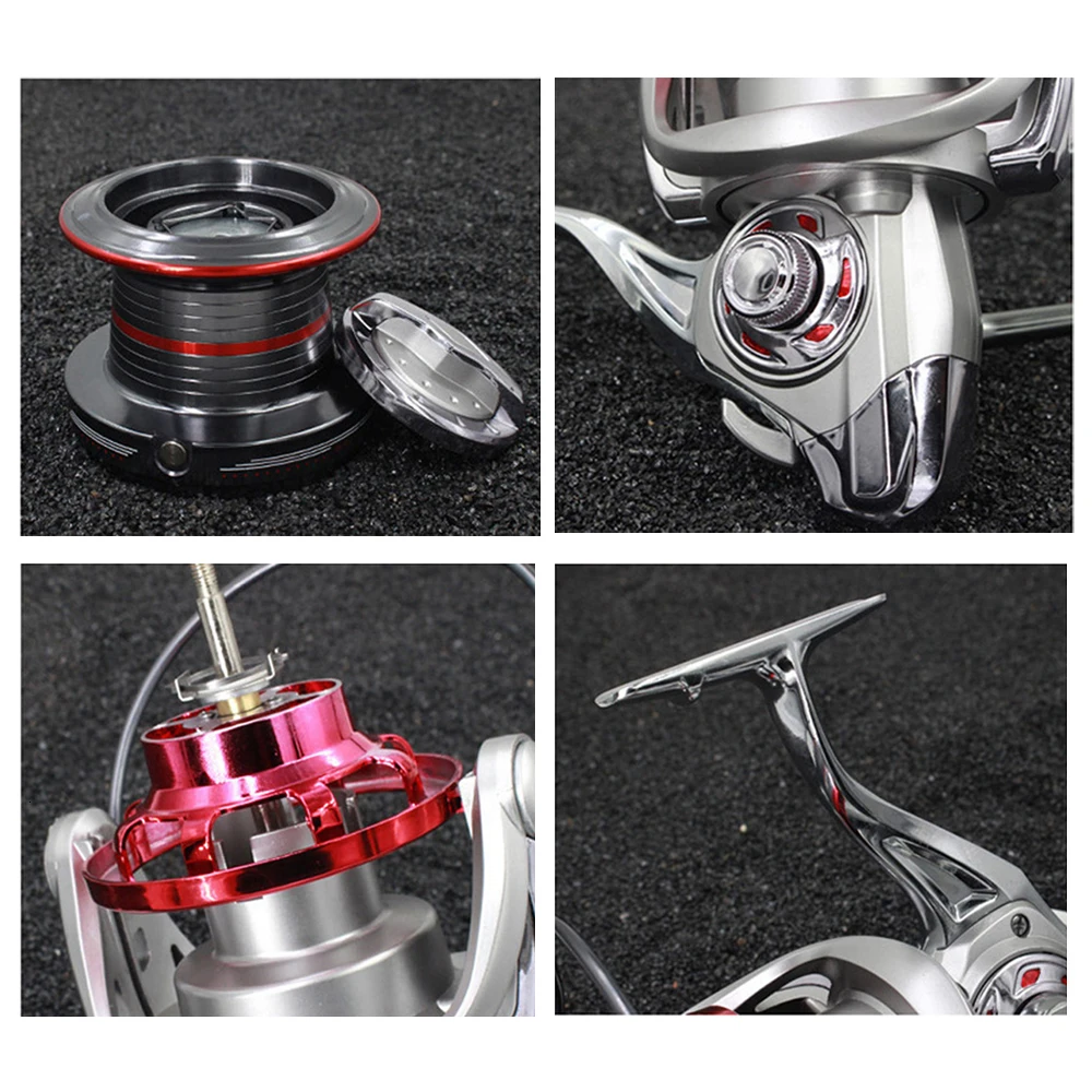 12000 size metal body spinning big sea surf fishing reel Jigging trolling long shot casting for carp salt water | Спорт и